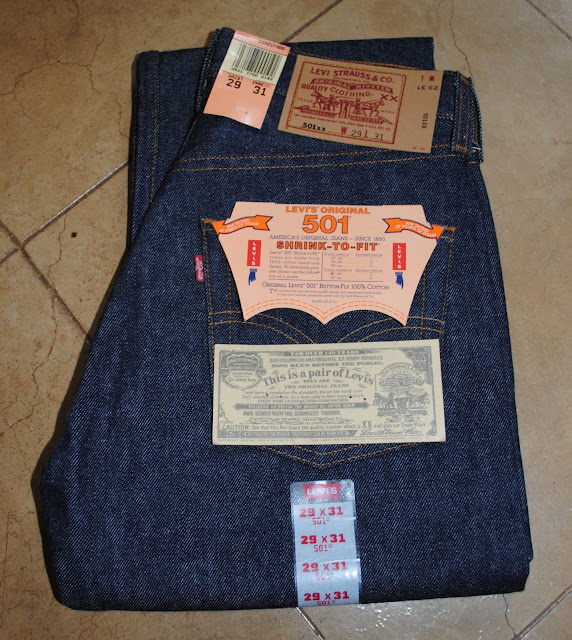 Special 90's Levis 501 dead stock usa製
